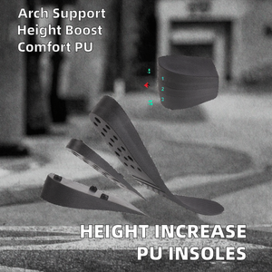 99insoles JF-107 Men and Women Comfort PU Insoles with <b>Height</b> <b>Increase</b> and Arch Support for <b>Shoes</b> - Product Image 2