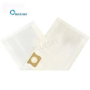 Blanco personalizado de papel de bolsa de filtro de polvo de reemplazo para la tienda Vac 10-14 galones bolsas de aspiradora
