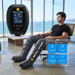 Foot And Leg Massager Air Compression Ankle Wrap Soreness Relief Long Standing Sports Recovery AS All <b>Star</b> ODM OEM - Product Image 1