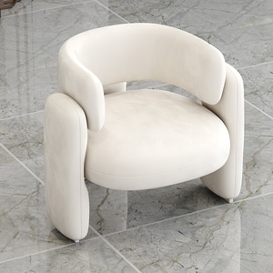 Customizable Modern Luxury Velvet Sofa <strong>Chair</strong> with Solid Wood Frame <strong>for</strong> <strong>Bedroom</strong> Apartment Hotel or Home Office Leisure Use - Product Image 6