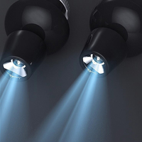 Vente chaude LED Angel Wings Châssis Projecteur Voiture Bienvenue Lumière Modification avec Laser Éclairage Décoratif Nouvel État