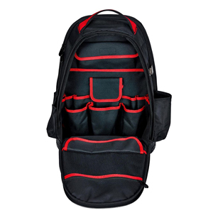 Heavy Duty Baustellen-Werkzeugrucksack mit Hardboden,Wasserdichte Elektriker-Tasche,Robuster Werkzeug Rucksack für Mechaniker - Product Image 4