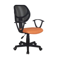 Chaise de bureau en maille personnalisée mobilier secrétaire de bureau ordinateur chaise de bureau ergonomique pivotante en maille avec accoudoir
