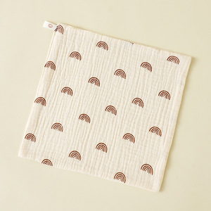 Paño Envolvente para Bebé con Estampado de Dibujos Animados, Suave, de Gasa de Algodón Puro, Transpirable y Ligero - Product Image 4