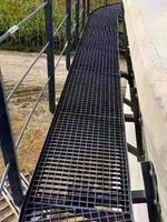 Rejilla de Acero Inoxidable Dentada de Alta Resistencia, Estándar ASTM A36, Anticorrosiva, para Plataformas Industriales, Pisos de Refinerías de Petróleo y Gas
