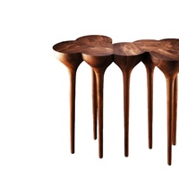 Degas / Mid-Century Buchenholz Massivholz Eingangsbereich-Konsole Wandtisch Wabi-Sabi Schrank Schreibtisch Wohnmöbel Guangdong