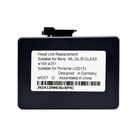 LELV D2B Digital Data Car Most Aux Optical Fiber Box Radio Amplifier Decoding Adapter pour Mercedes Benz S CL E SL C CLK ML