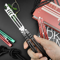 Couteau pliant multifonctionnel industriel à lame non tranchante, manche en aluminium, portable, ouvre-bouteille de poche pour l'extérieur – Vente chaude