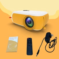 Prix d'usine Mini projecteur A10 1080HD Projecteur numérique LED portable 23 langues 1800 lumens Projecteur de poche pour enfants