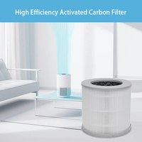 Filtre HEPA à charbon actif de qualité H13 compatible avec le purificateur d'air intelligent Xiao-mi mi 4 filtre à air compact