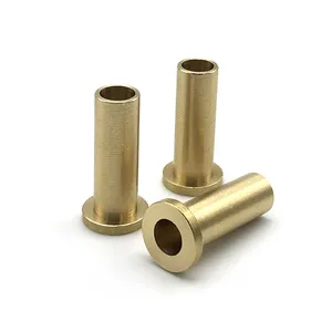 China Supplier Flat Round Head Brass Copper Hollow Tubular Rivet