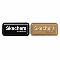 Écussons en caoutchouc PVC 3D personnalisés, imprimés et gaufrés, écologiques, pour vêtements, chaussures, sacs, avec logos, couleurs et formes personnalisés