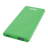 Besiter Affichage LED Mini PowerBank 5000mAh Chargeur portable Ultra mince Power Bank 5000mAh Power Banks