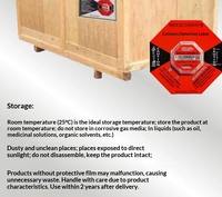 Indicateur d'impact rouge 50G pour emballages de protection – Matériau de protection et amortissant de qualité