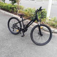 Vélo électrique à moteur central A6AH26MD 26'' Vélo électrique à moteur central 36V 350W 9 vitesses Vélos électriques