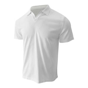 Polo à manches courtes de couleur unie pour hommes, respirant et confortable, idéal pour l'impression personnalisée, les événements d'équipe - Product Image 4