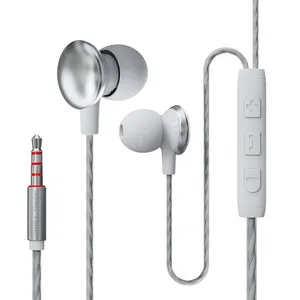 SOMIC D16 Earphone In-Ear D16, Headphone Stereo HiFi Bass Kuat dan Audio 3.5Mm Sejernih Kristal untuk iPhone