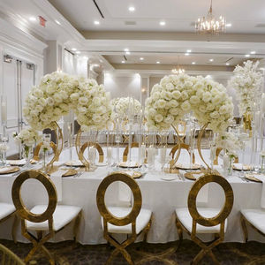 白い花のボール、造花ボール、結婚式のパーティーの装飾、テーブルセンターピース - Product Image 6