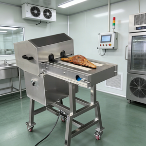 Machine commerciale de découpe de têtes de canard |   Équipement de transformation de la volaille pour la découpe <span class=keywords><strong>en</strong></span> deux de la tête de canard - Product Image 1