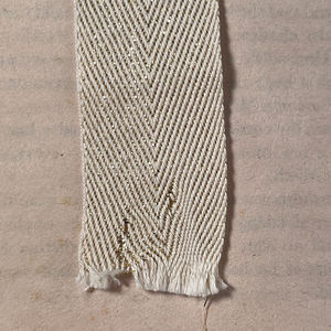 공장 OEM 면 웨빙 스트랩 로고 맞춤 자카드 면 웨빙 헤링본 면 웨빙 스트랩 가방 의류용 - Product Image 4