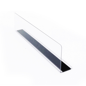 Diviseurs en plastique d'aimant de PVC diviseur acrylique magnétique d'étagère pour des magasins de détail de supermarché - Product Image 3