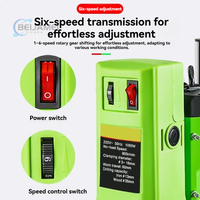 Mini perceuse d'établi multifonctionnelle avec table de fraisage, cadre de support en alliage épais, faible bruit, machine de perçage et de taraudage domestique