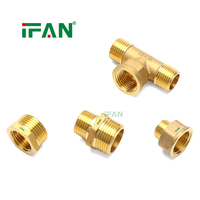 IFAN GB/T 18742 Raccords de tuyauterie en laiton filetés femelle-mâle 1/2"-2" : Coude, Té, Croix