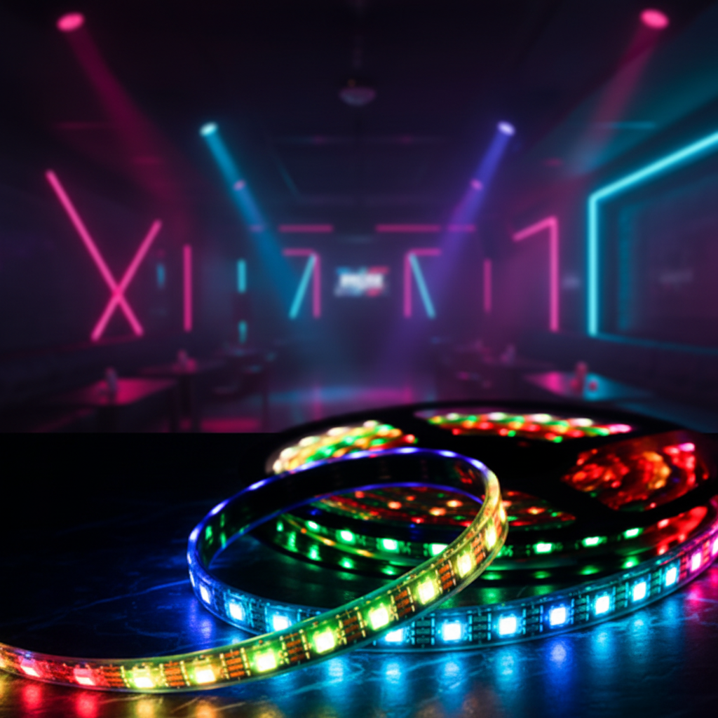 TRX WS2815 SMD5050 RGB Flexible Waterproof LED Strip Light 96 LEDs/m 12V USB Multi Color for Landscape Lighting