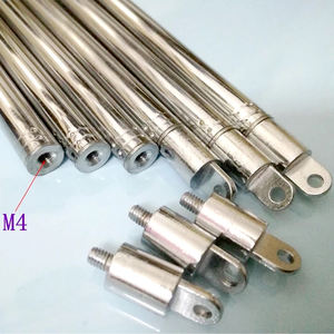 Antenne télescopique longue en cuivre pour autoradio FM, amplificateur personnalisé à 10 sections pour <span class=keywords><strong>communication</strong></span> radio - Product Image 2