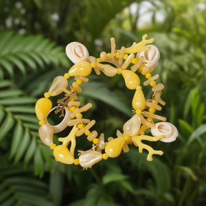 Fashion <b>Beaded</b> <b>Bracelet</b> 316L Stainless Steel PVD <b>Gold</b> Plating Sustainable Resistant Jewelry Accessory - Product Image 3