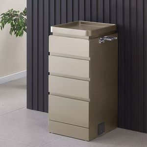 Muebles para Salón de Belleza y Barbería Wss 2025, Gabinete de Fábrica con Cajón para Corte de Cabello, Gabinete de Barbería - Product Image 3