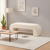 Banc à chaussures multifonctionnel moderne haut de gamme pour entrée, canapé de salon, mobilier de maison, siège avec coussin, chaise, pied de lit