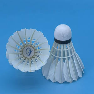 Pluma de Bádminton de Pluma de Ganso de Primera Clase, Nivel Torneo, Fabricada por BWF, para Entrenamiento de Jugadores Profesionales - Product Image 6