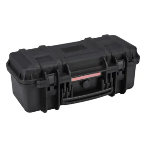 Fabrika özel küçük sert plastik su geçirmez silah kutusu köpük durumda ABS haddeleme aracı kutusu