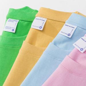 T-shirt streetwear lourd 300 g/m² de haute qualité T-shirt unisexe avec logo personnalisé de couleur unie T-shirts surdimensionnés vierges pour hommes - Product Image 1