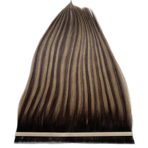 Top Quality European for Hole Weft Extensions Injected Butterfly Design Virgin Hair Dyed Double Drawn <strong>End</strong> Wholesale Factory - Product Image 6