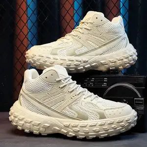 Freeshipping men sneaker white high quality sports shoe Oversize basketball shoes men outdoor running shoes