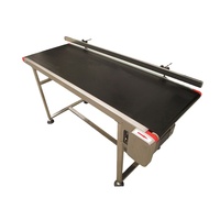 Convoyeur à bande miniature Willita WLD-C 1,5 m à vitesse réglable |   Convoyeur standard pour ligne de production de codage de date par imprimante jet d'encre