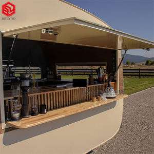 2022 Food Truck in vendita Mobile Catering Trailer Kiosk Food Cart rimorchi per alimenti rimorchio Mobile completamente attrezzato - Product Image 5