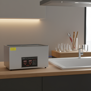 Limpiador Ultrasónico Vevor de 30L, Acero Inoxidable, con Calentamiento, Temporizador Digital, Máquina de Limpieza Comercial para Joyería, Gafas y Piezas - Product Image 2