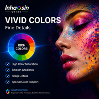 INHAOSIN CN-UV-36 UV untuk CMYKW untuk Pencetakan Flatbed Digital Printer UV LED Adhesi Tinggi Pasokan Langsung Pabrik