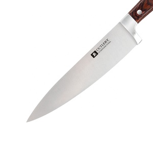 Juego de cuchillos de cocina de acero inoxidable, cuchillo para cortar carne, pescado, verduras, cuchillo de <span class=keywords><strong>carnicero</strong></span>, cuchillo de Chef con mango de madera de Color - Product Image 4