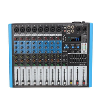 Mélangeur audio professionnel MIX8 Console audio numérique à 8 canaux avec connectivité USB Équipement vidéo et d'éclairage