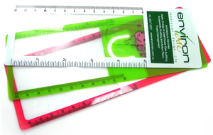 Promotie Prijs 3X 6X Boek-Mark Vergrootglas Met Liniaal Aangepaste Bladwijzer Vergrootglas Voor Reading - Product Image 2