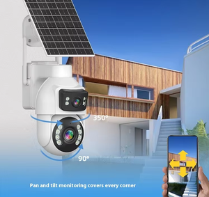 Nueva Cámara de Seguridad ICSEE con <span class=keywords><strong>Zoom</strong></span> Óptico <span class=keywords><strong>12X</strong></span> 16X, Wifi, PTZ, Domo Inalámbrico, 6MP, Doble Lente, Solar, Exterior, <span class=keywords><strong>IP</strong></span>, Video, CCTV, Vigilancia - Product Image 3