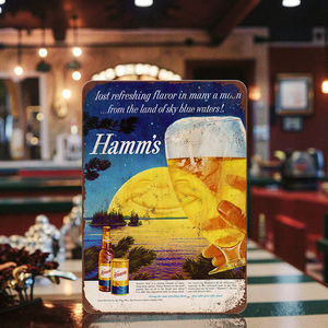 Prix d'usine, plaque en métal personnalisée 30x40cm - Commandes en gros et dropshipping pour la décoration murale de la cave des hommes/bureau/bar - Product Image 2