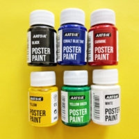 Nouvelle Collection : Kit de Peinture Gouache Non Toxique 6 Couleurs 40ml pour Toile et Papier – Vente en Gros