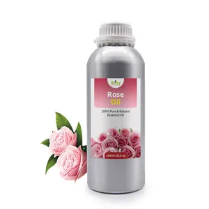 Vendita calda di alta qualità 100% di distillazione di piante di estrazione di rosa fiore di rosa olio