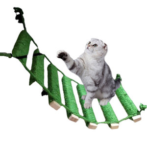 Mèo cầu leo khung cầu lồng sisal dây mèo thang vật nuôi đồ nội thất mèo bước scratcher bài Kitten đồ chơi - Product Image 4