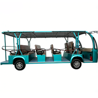Mini-bus électrique de tourisme personnalisé à énergie nouvelle, 8, 12 ou 20 places, 72V 7,5Kw, classique, durable, 4 roues